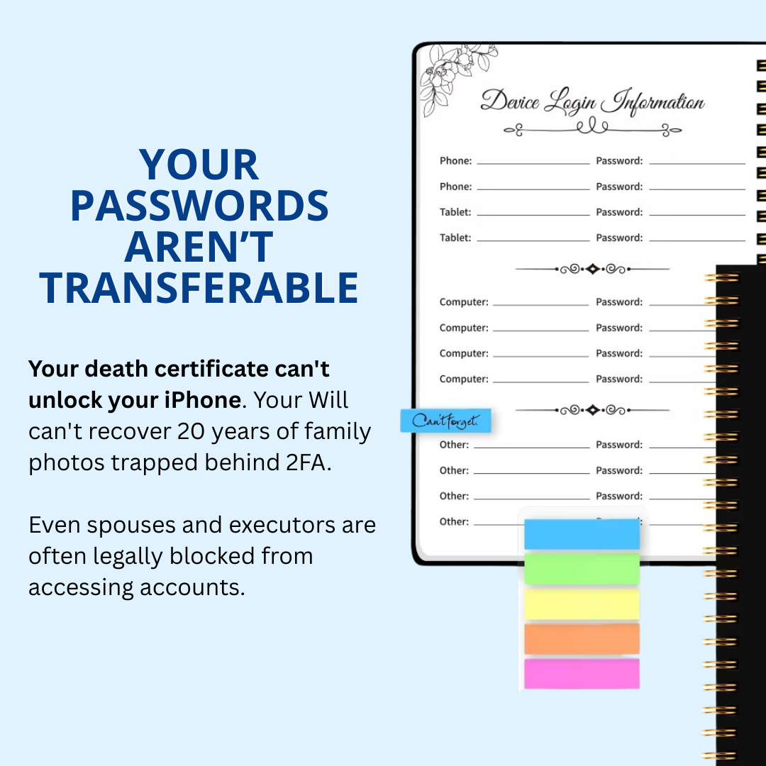 'End Of Life' Structured Planner & Journal