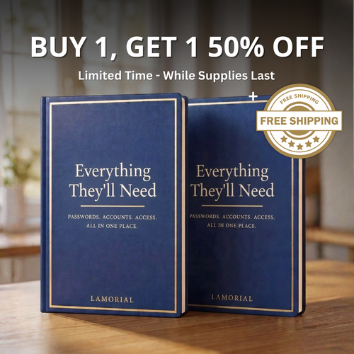 LAMORIAL™ End Of Life Planner & Journal