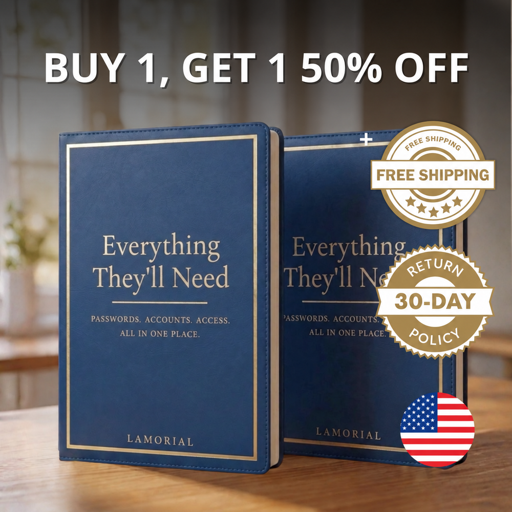 LAMORIAL™ End Of Life Planner & Journal (US Edition)