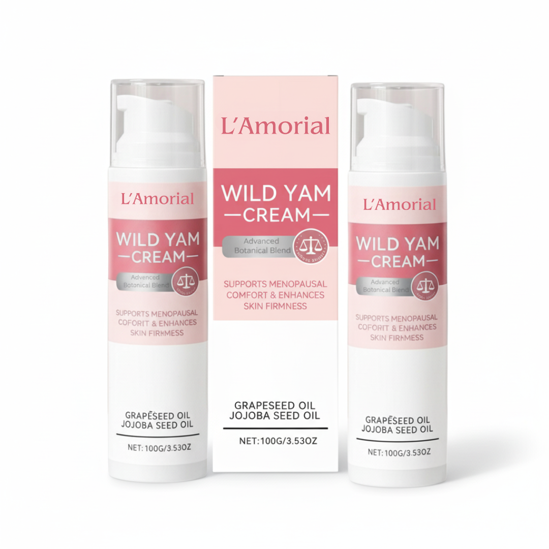 L’Amorial™ Wild Yam Menopause Relief Cream