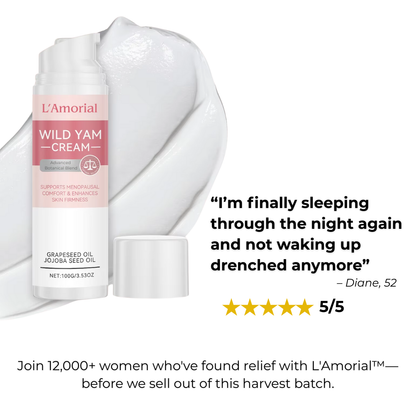 L’Amorial™ Wild Yam Menopause Relief Cream