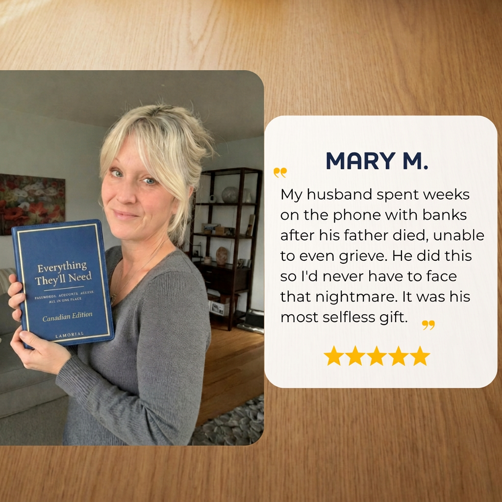 LAMORIAL™ End Of Life Planner & Journal (Canadian Edition)